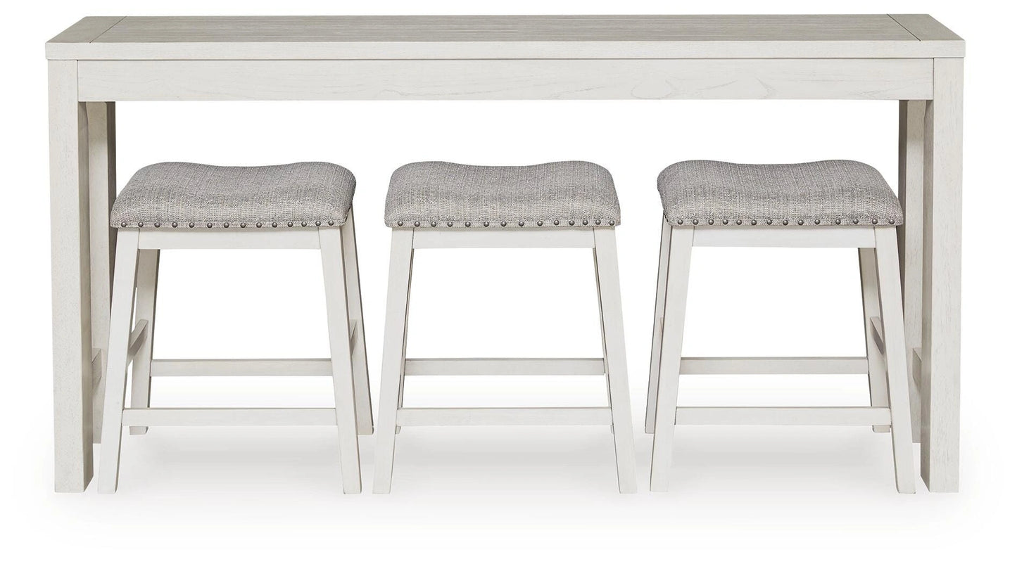 Robbinsdale Counter Height Dining Table and 3 Barstools Set