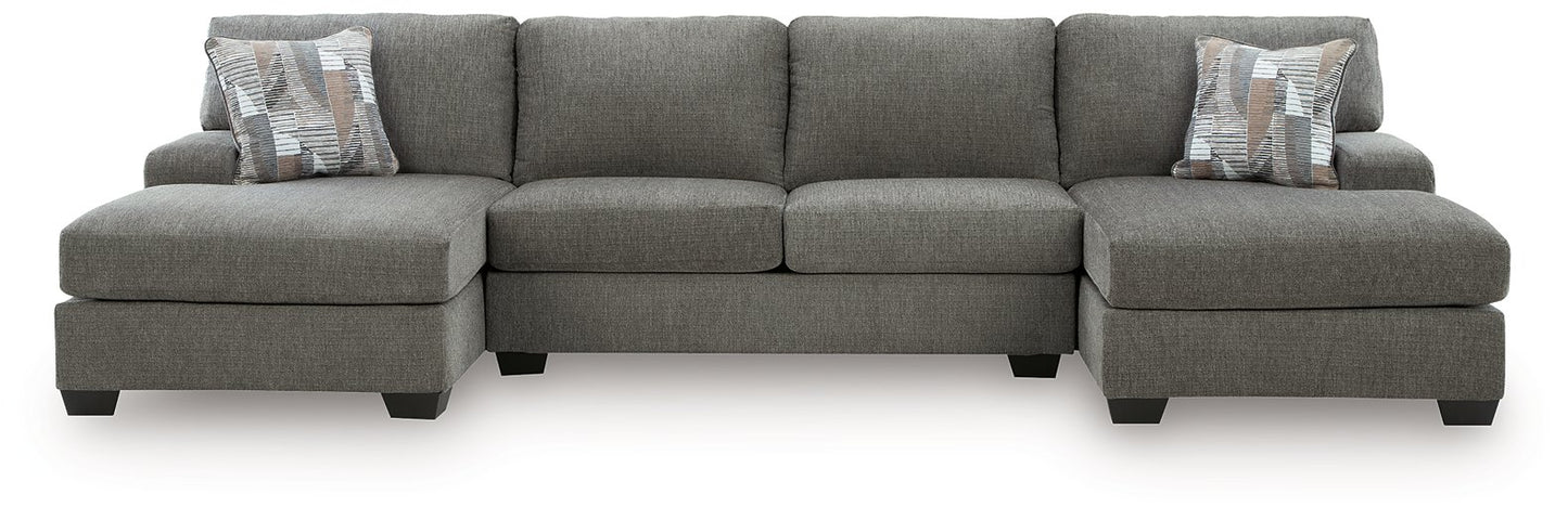 Clarington Sectional with Double Chaise