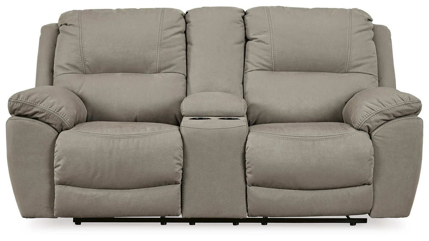 Next-Gen Gaucho Reclining Loveseat with Console