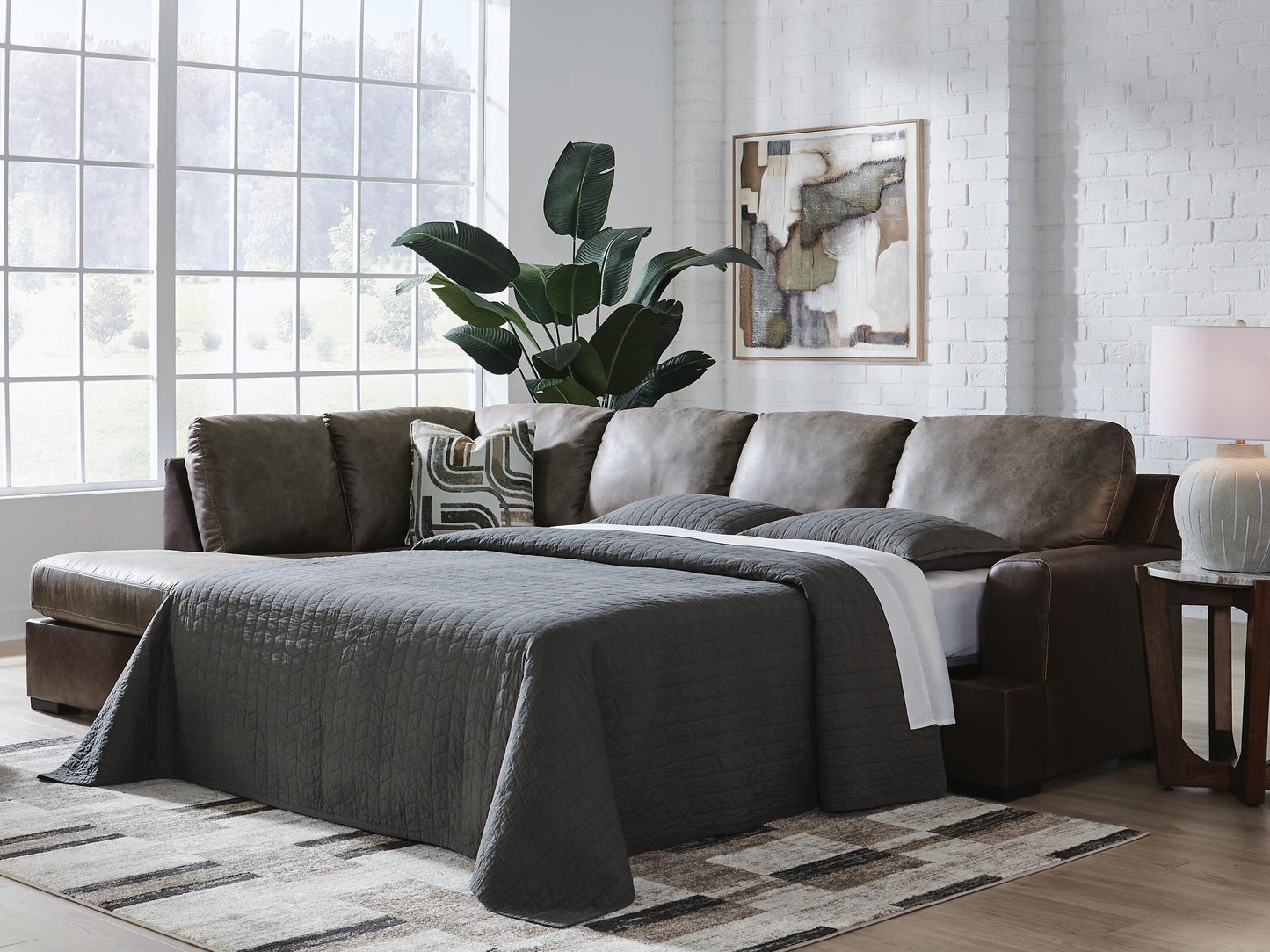 Castille Way Sleeper Sectional with Chaise