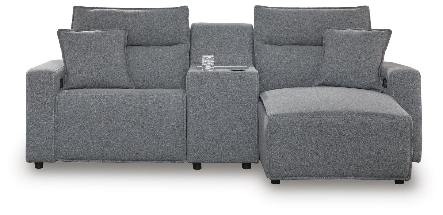 Modmax II Power Reclining Sectional with Chaise and Console