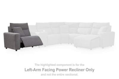 Modmax II Power Reclining Sectional with Audio Consoles