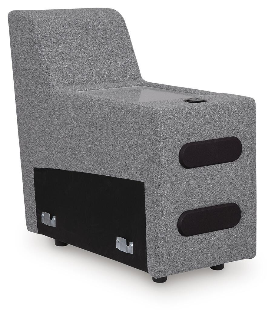 Modmax II Power Reclining Sectional with Audio Consoles