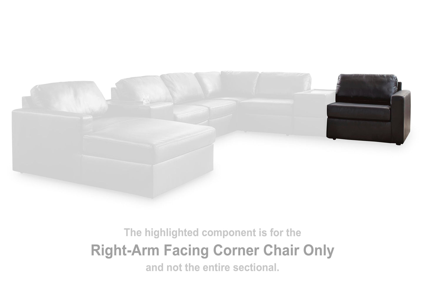 Modmax II Sectional Sofa with Storage Console
