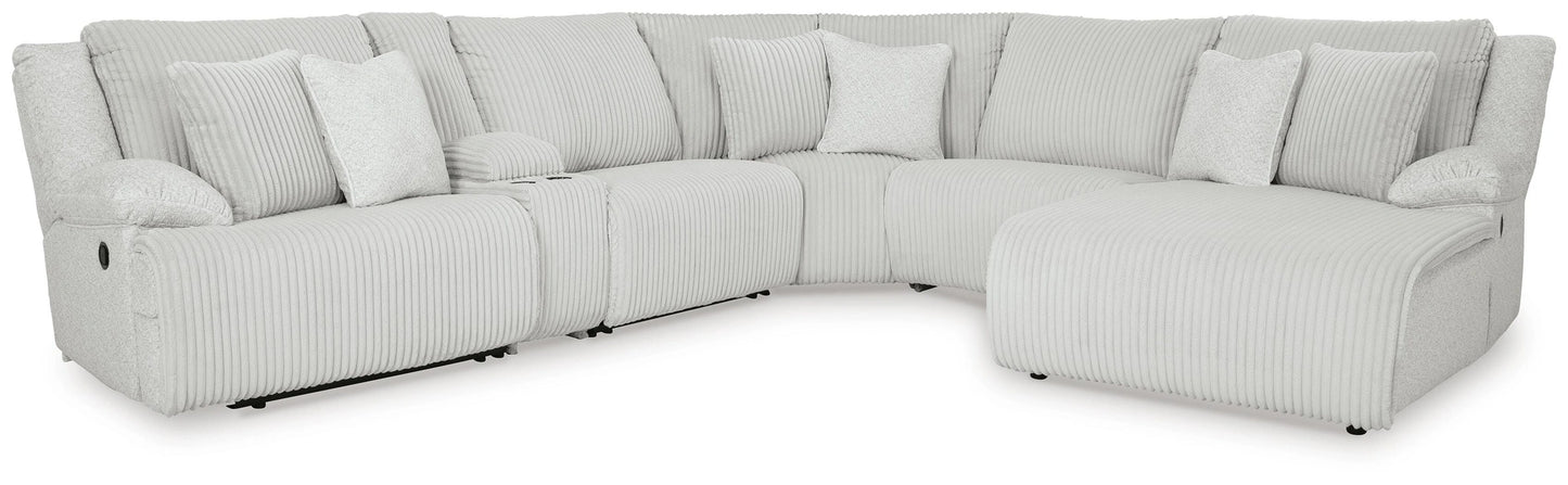 Top Tier Reclining Sectional with Chaise