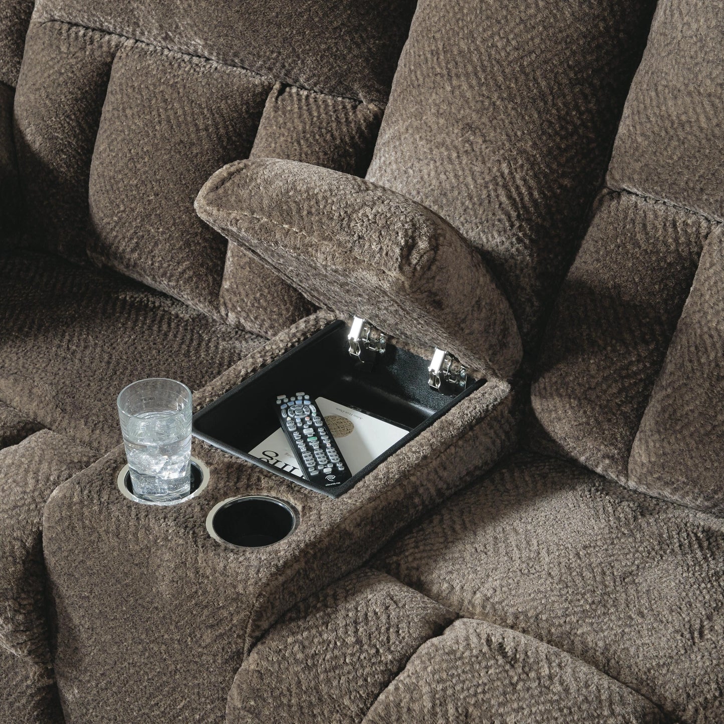 Frohn Reclining Loveseat with Console