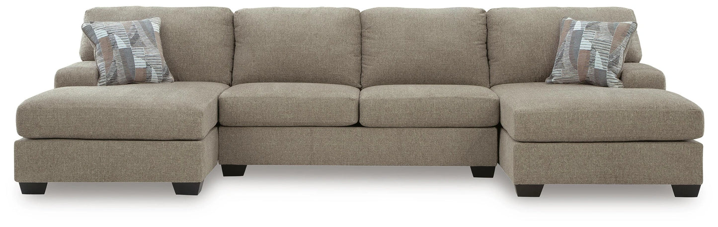 Newellen Sectional with Double Chaise