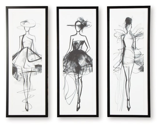 Mckerrick Wall Art Set (Set of 3)