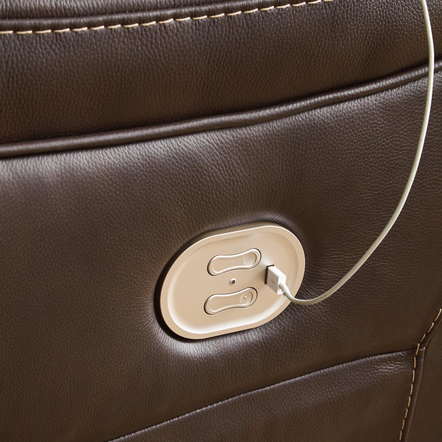 Dunleith Power Reclining Sectional Loveseat