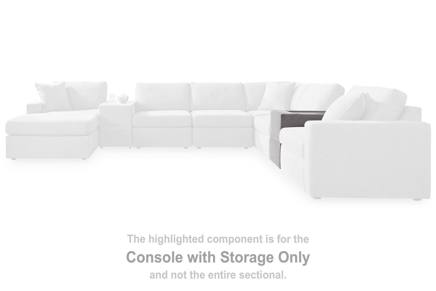 Modmax Sectional with Audio System