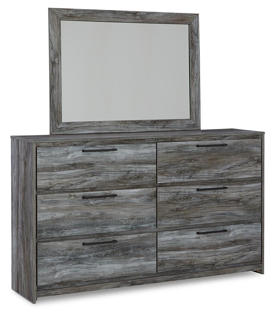 ashley furniture dresser with mirror Baystorm Dresser and Mirror in Grey by Ashley
