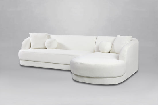 Boedy Boucle Right Facing Sectional