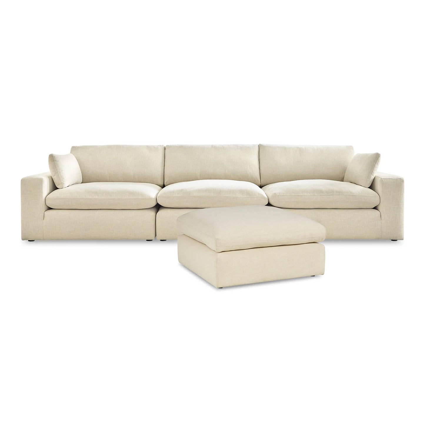 Elyza 3-Piece Sectional + Ottoman