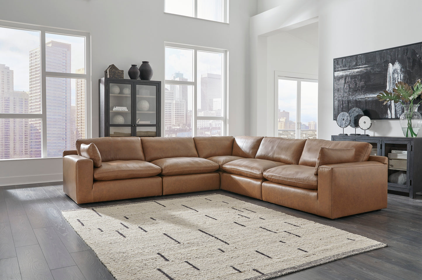 Emilia 5-Piece Modular Sectional Sofa