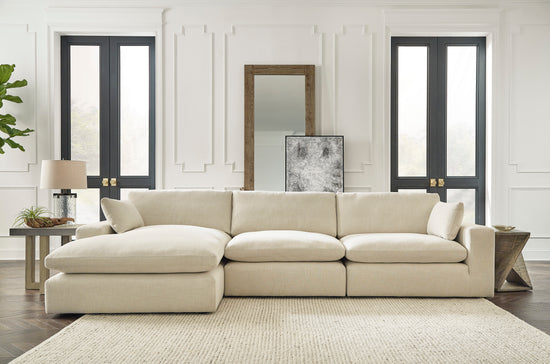 Elyza 3-Piece Sectional Sofa with Left Arm Facing Chaise