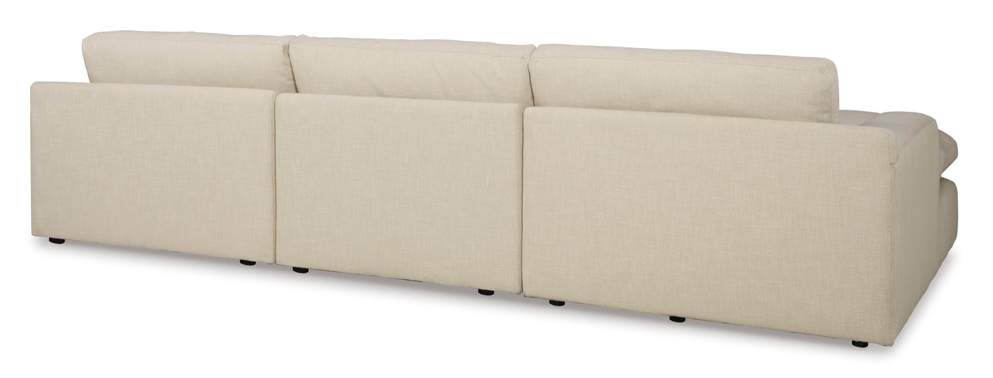Elyza 3-Piece Sectional Sofa with Left Arm Facing Chaise