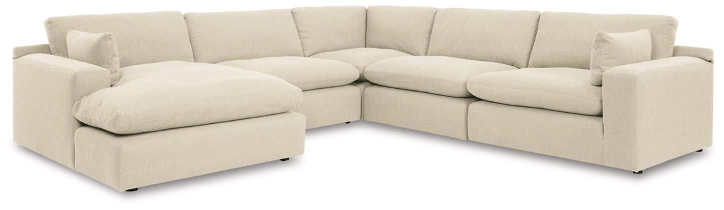 Elyza 5-Piece Modular Sectional Sofa with Left Chaise