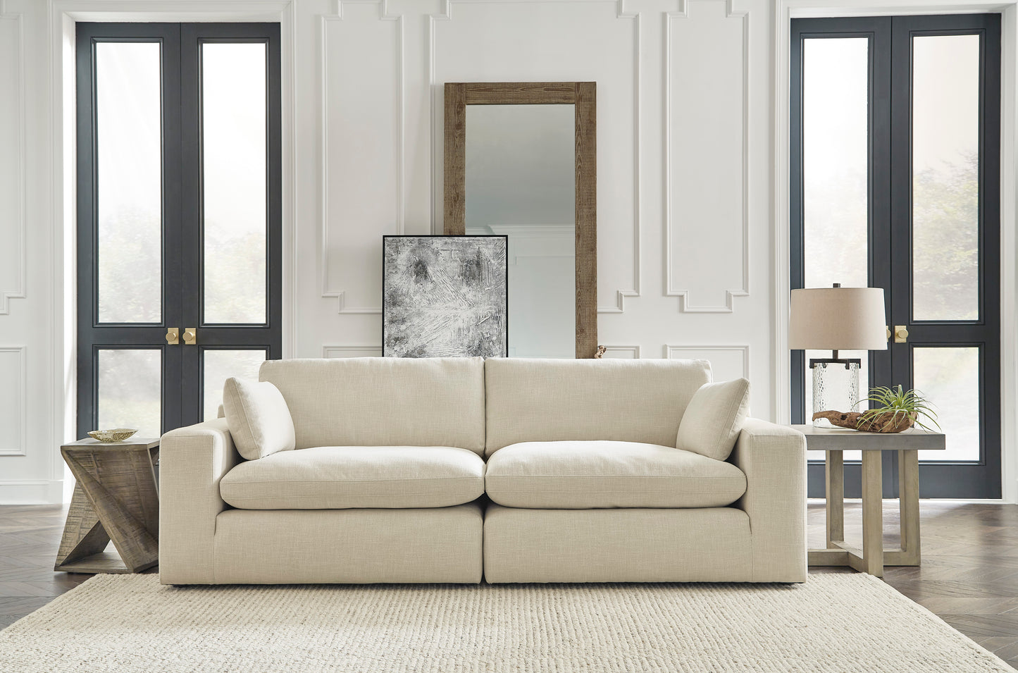 Elyza 2-Piece Modular Loveseat