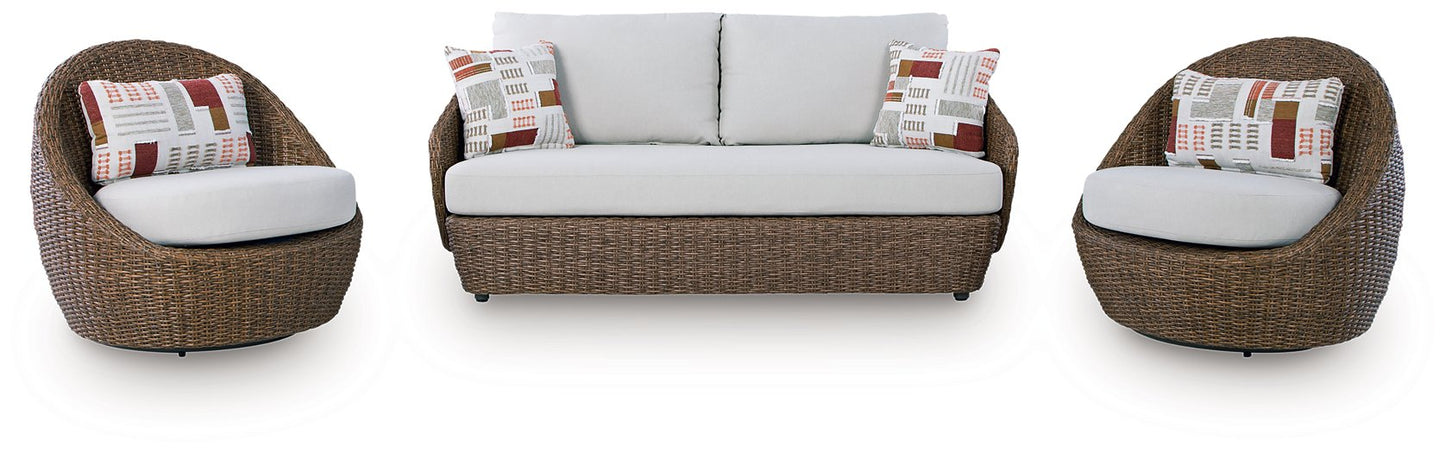 Double Point Outdoor Seating Set