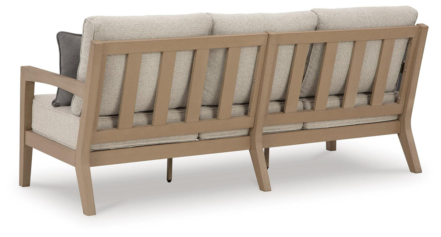 Hallow Creek Outdoor Sofa with Cushion
