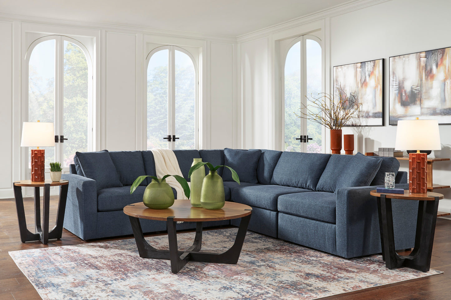 Modmax 5-Piece Modular Sectional