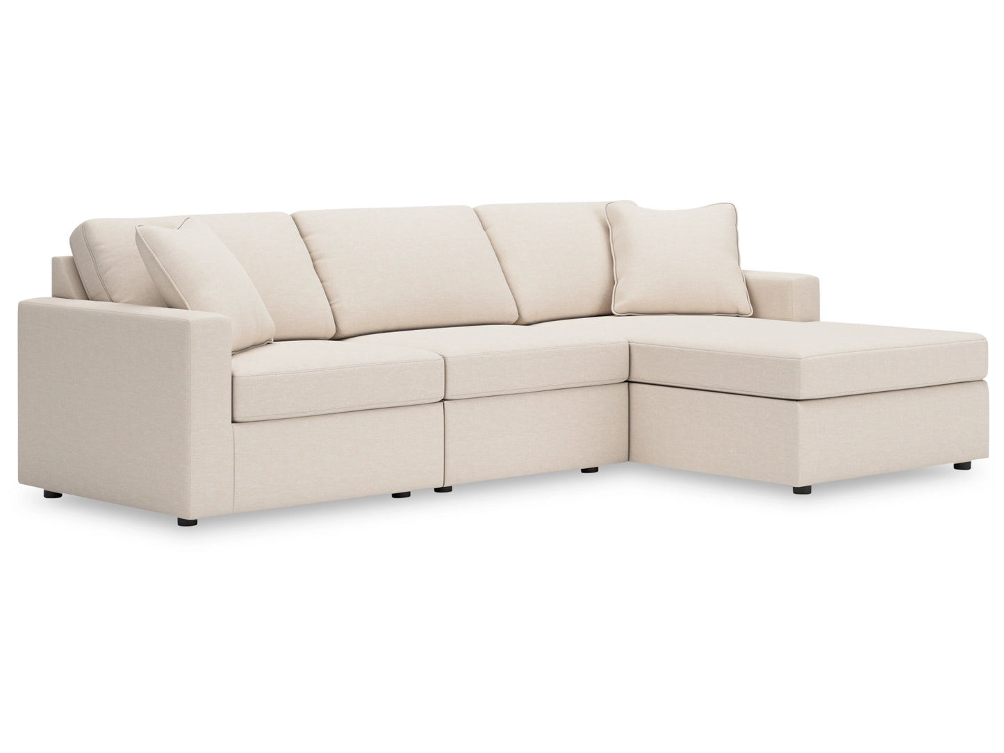 Modmax 3-Piece Right Chaise Sectional