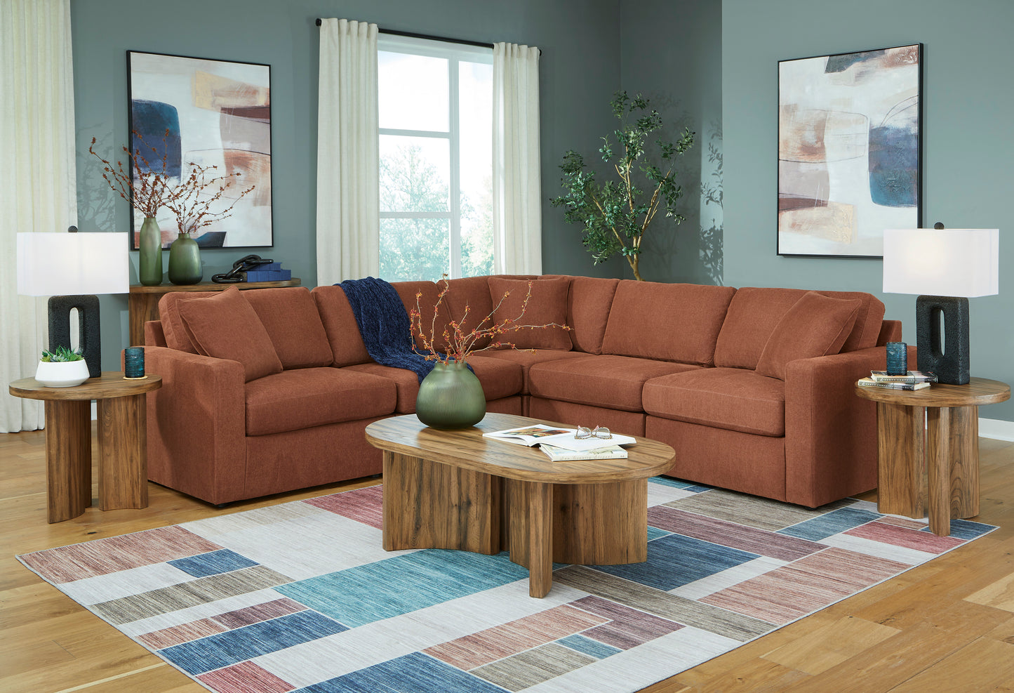 Modmax 5-Piece Modular Sectional