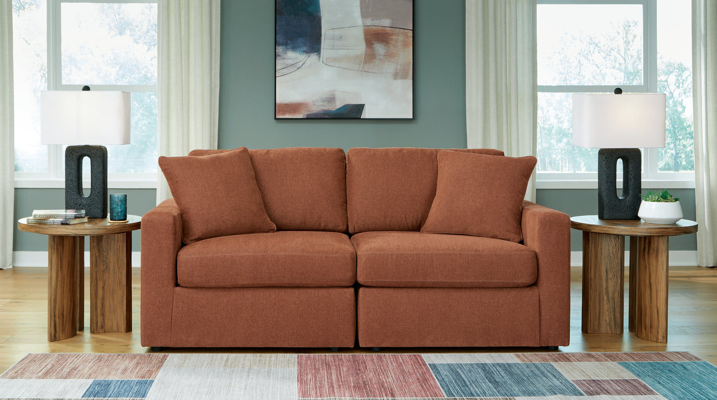 Modmax 2-Piece Modular Loveseat