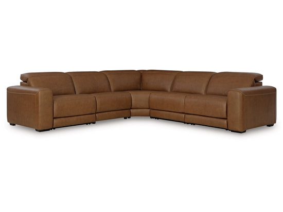 Magic Man Power 5-Piece Reclining Sectional Sofa