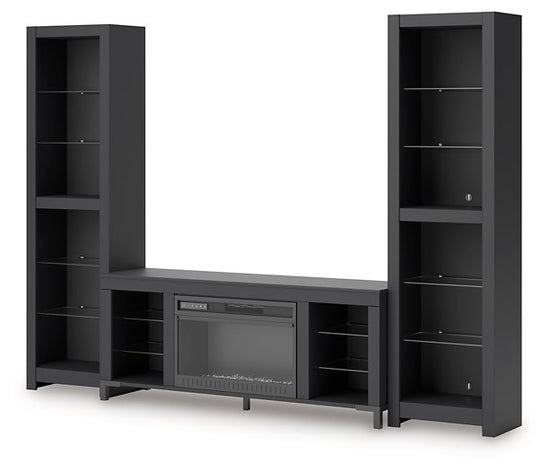 Cayberry Entertainment Center with Electric Fireplace