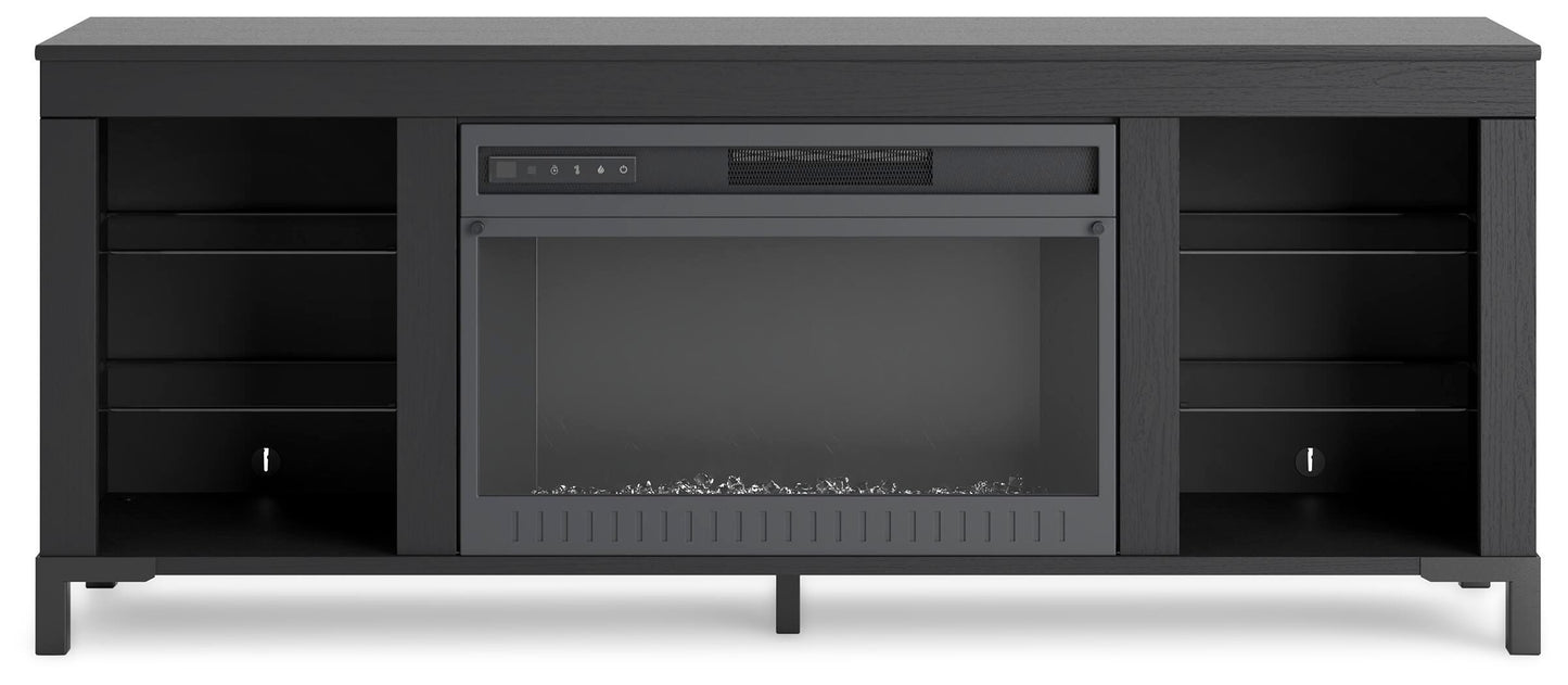 Cayberry 60" TV Stand with Electric Fireplace