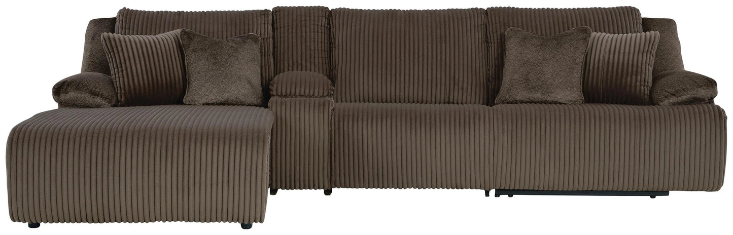Top Tier Reclining Sectional with Chaise
