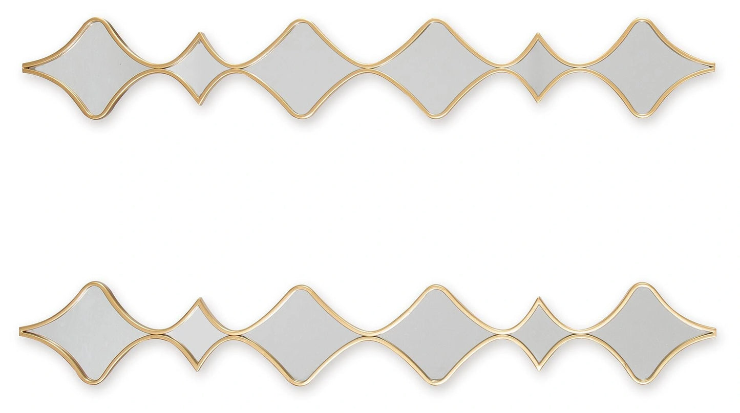 Harriswood Accent Mirror Set (Set of 2)