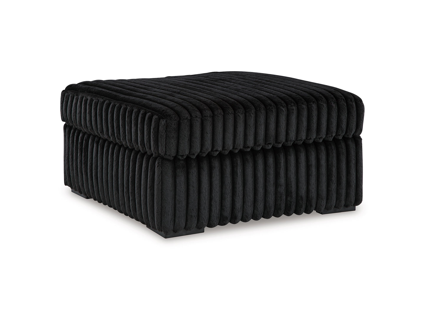 Midnight-Madness Oversized Accent Ottoman